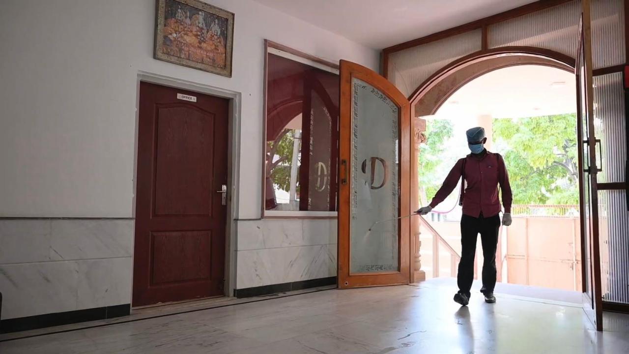 Hotel Bhakti Dhama Vrindávan Kültér fotó