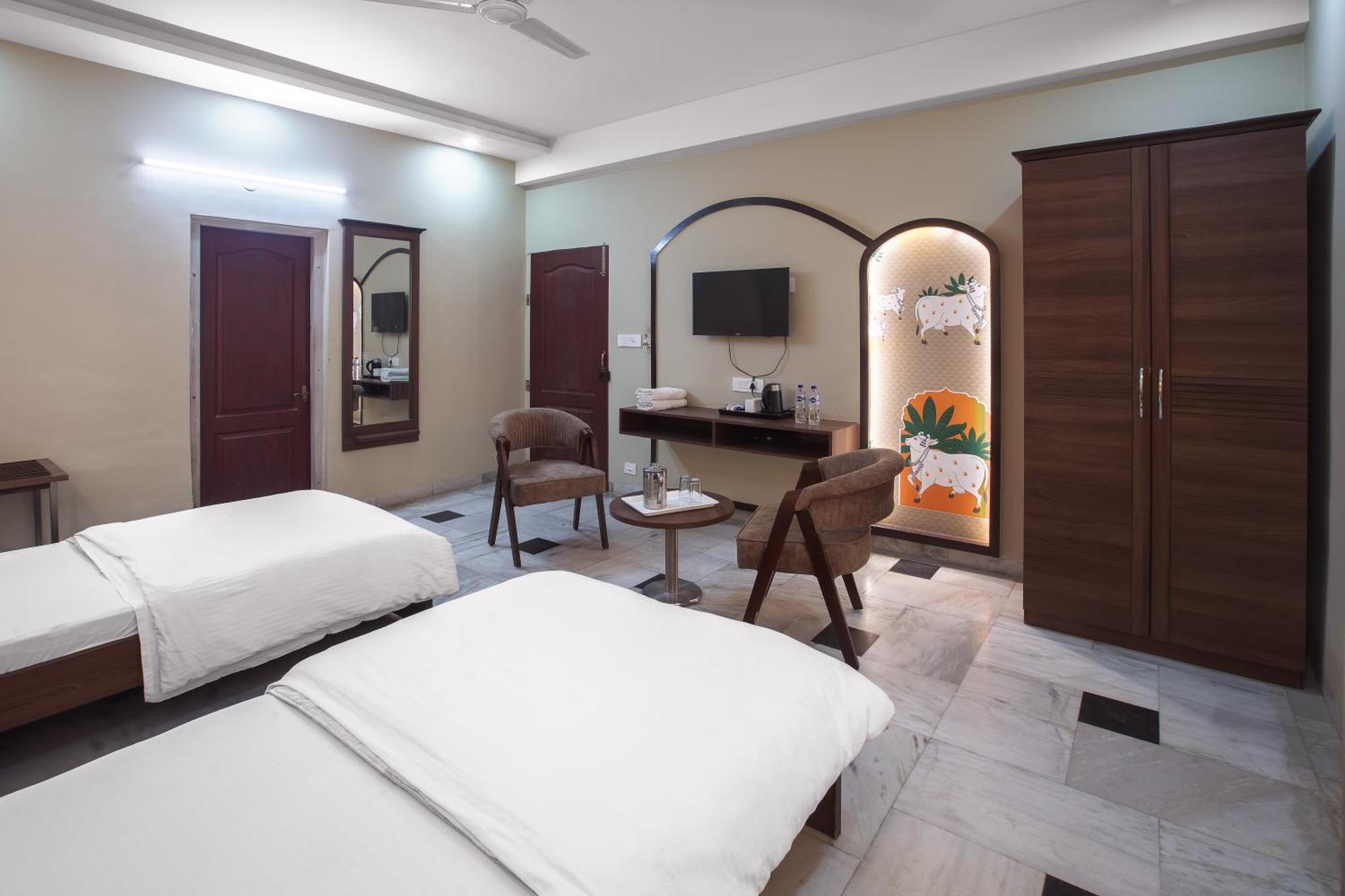 Hotel Bhakti Dhama Vrindávan Kültér fotó