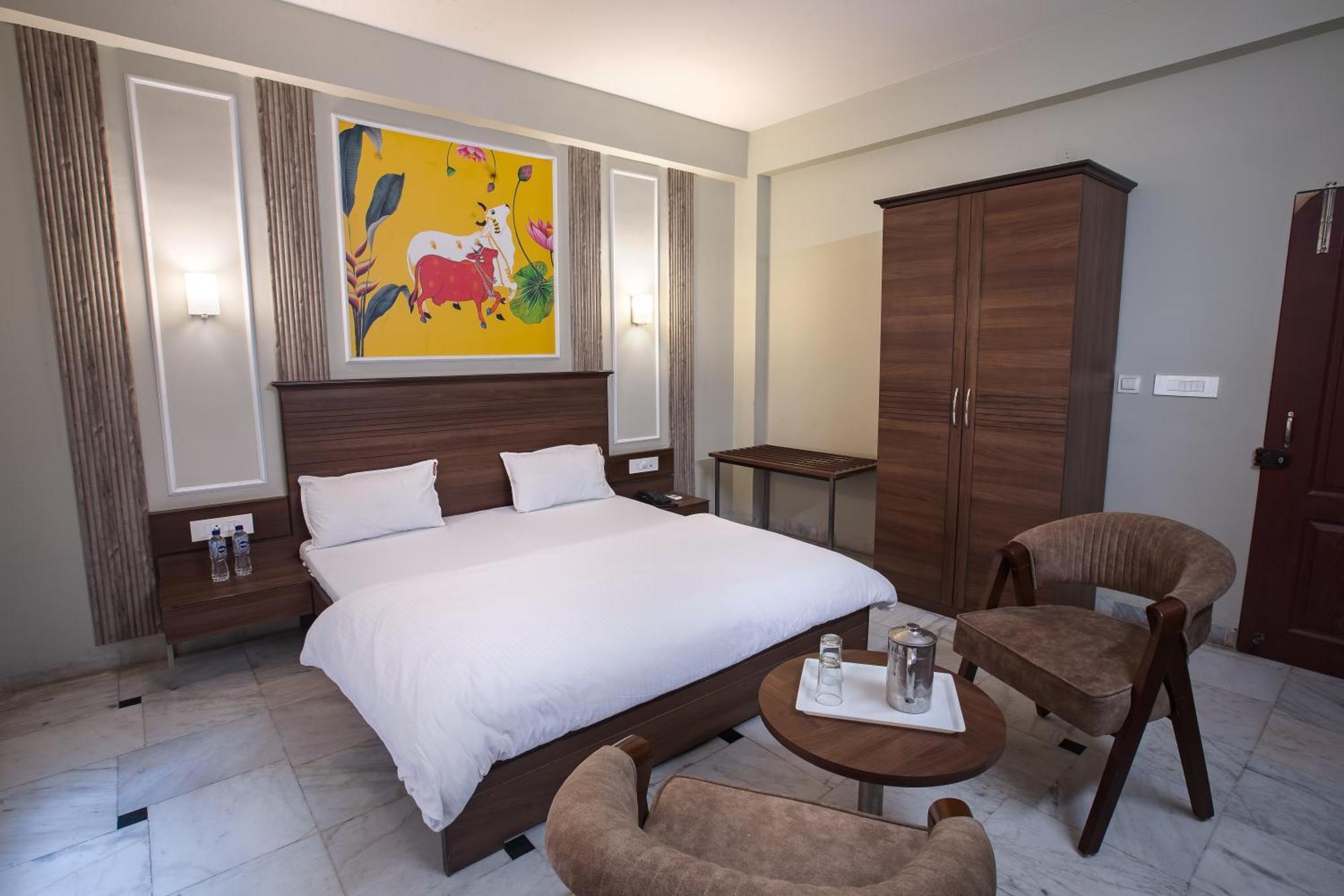 Hotel Bhakti Dhama Vrindávan Kültér fotó